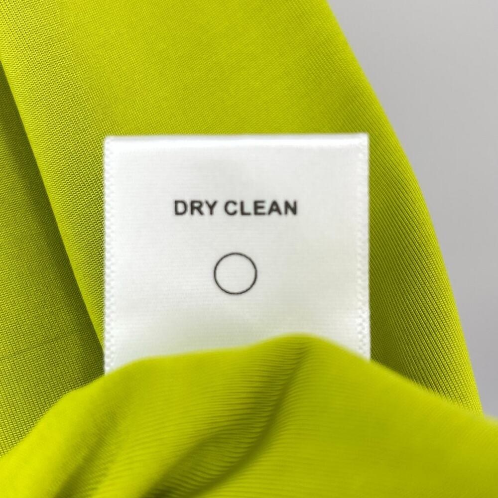 NBD | NWT The Evanna Gown in Green Chartreuse Belted Jersey Maxi Dress XXS - Picture 16 of 16